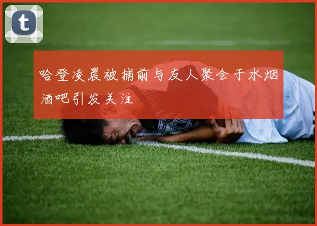 哈登凌晨被捕前与友人聚会于水烟酒吧引发关注